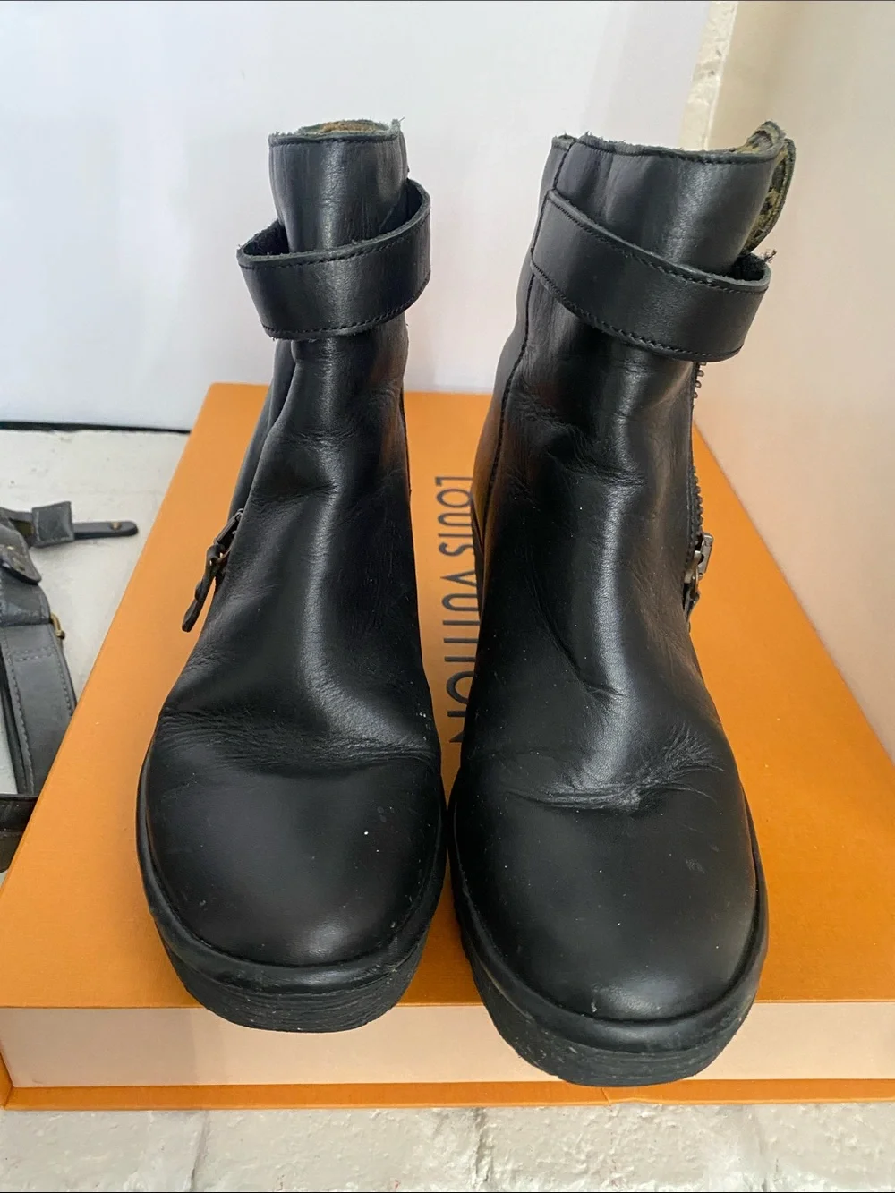 Fly London Black Leather Ankle Boots